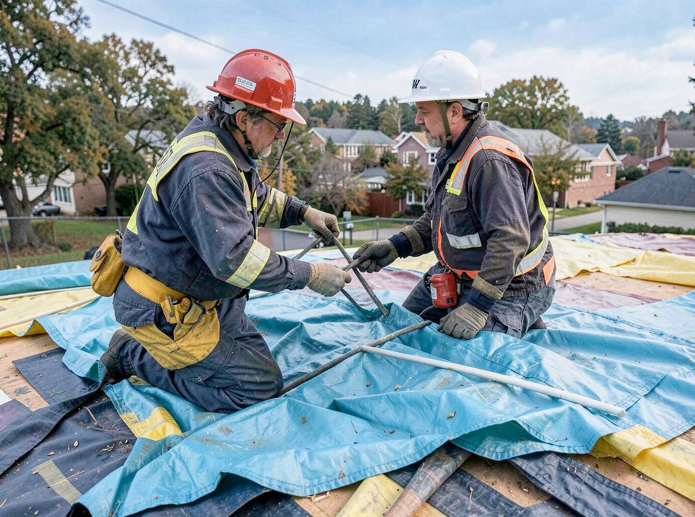 roof repair in Adams, UT